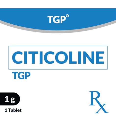 citicholine 1g|Rx: TGP Citicoline Tab 1g.